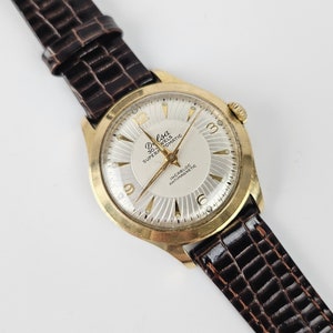 Gents Delsa 30 Jewels Super automatic Incabloc Anti-magnetic Mechanical Wind Up Wrist Watch