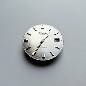 Vintage Rideau Birks Automatik Uhrwerk mit Datumsanzeige für Ersatzteile/Reparatur Bild 1