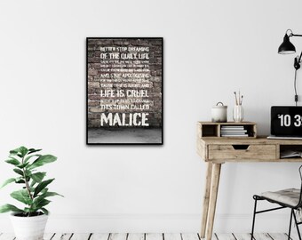 The Jam - Town Called Malice Print