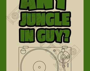 Human Traffic Any Jungle In Guy Print