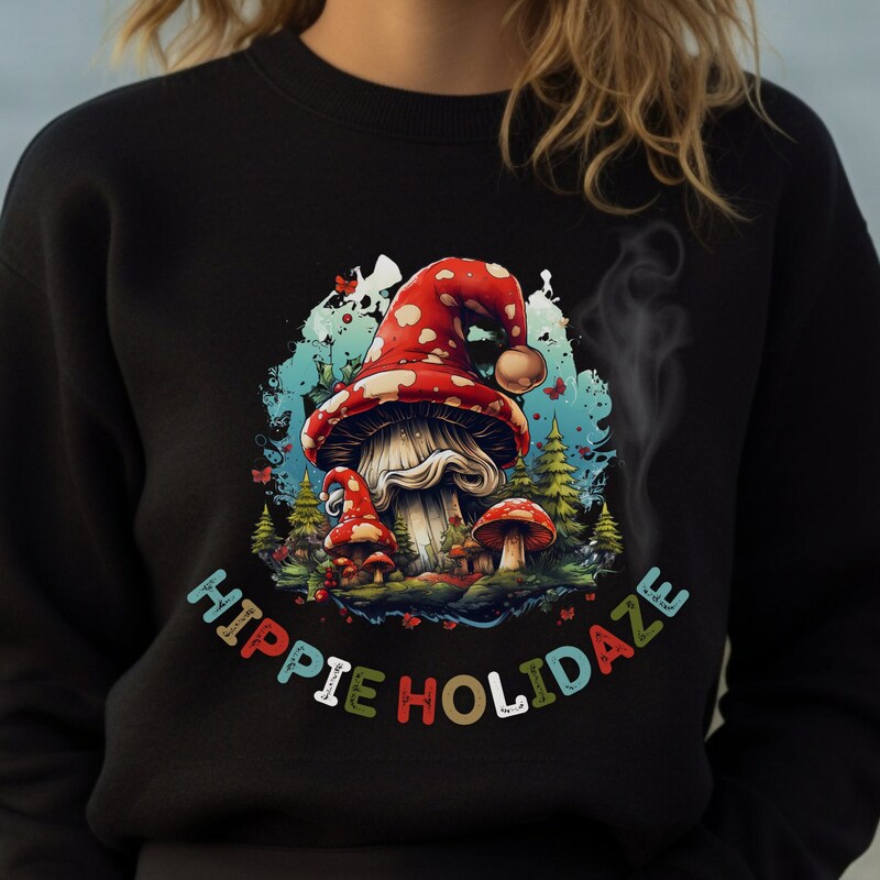 Floral Psychedelic Men's Sweatshirt main image 0