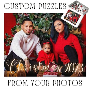 Custom Puzzle From Photo, Personalized Puzzle, Custom Photo Jigsaw Puzzle, Anniversary Gift, Wedding Gift, Custom Gift Puzzle,
