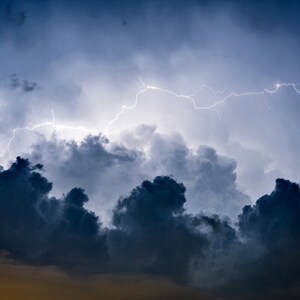 Rage of Zeus: Lightning. Intense Lightning Strikes. Digital posters.