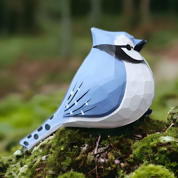 Blue Jay Art - Etsy