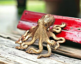 Vintage Tentacle Octopus Garden Statue