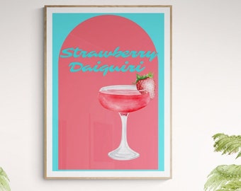 Strawberry Daiquiri Poster