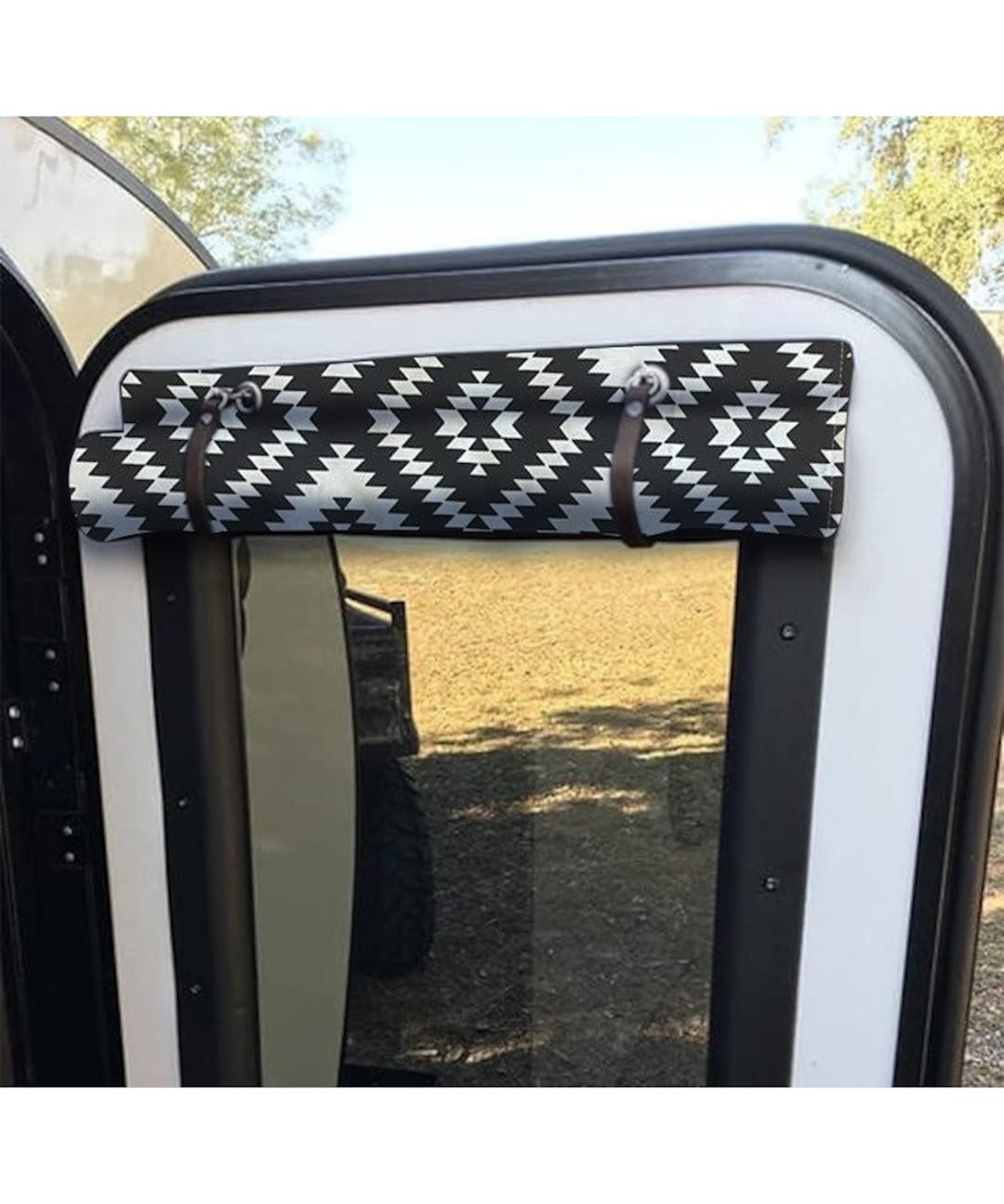 Rv/camper Door Window Sun/privacy Shaderv Curtain Minivan Etsy