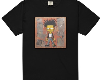 Jean Michel Basquiat Bart Simpson T-shirt