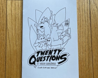 Twenty Questions Color Your Own Version