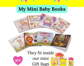 Miniature Baby Shower Doll Gifts: Printable DIY Craft (Digital Download)