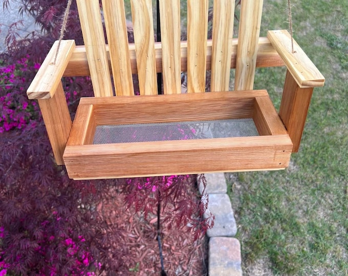 Swing Bird Feeder Etsy