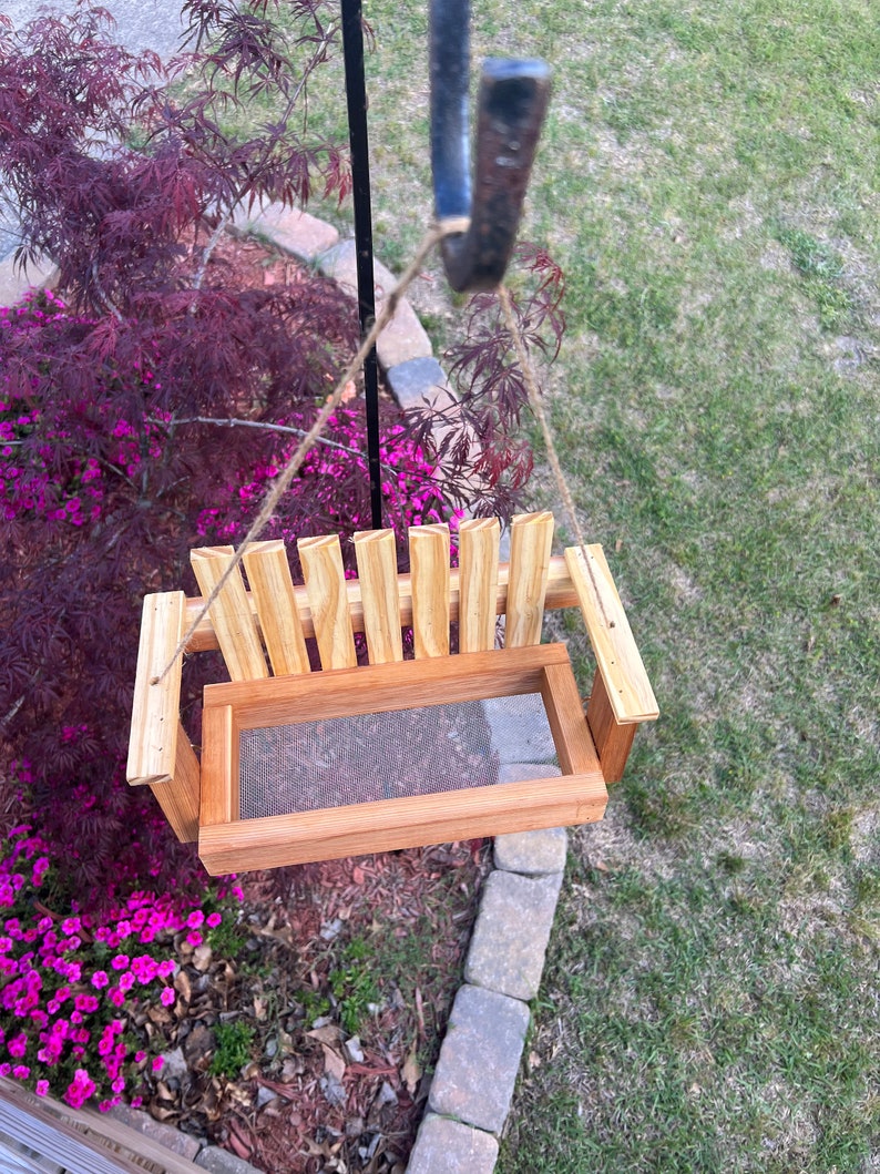 Swing Bird Feeder Etsy