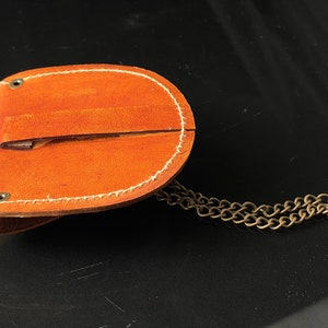 Back Side Leather case Photo