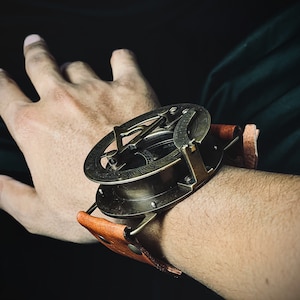 Handmade Nautical Wrist Compass Sundial Watch, Vintage-Style Watch, Antique-Style Compass, Husband Gift, Collectible, Nautical Gifts,  US Independence Day sale