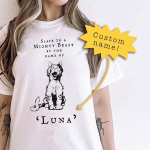 Custom Funny Cat TShirt Custom Pet Name Funny Custom Pet Shirt  Personalised Cat Shirt Custom Cat T Shirts Gift Cat lover Gift T-shirt