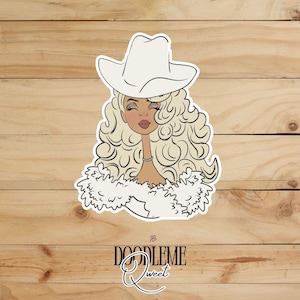Handgezeichnete Beyoncé-Aufkleber – kultige & stylische Vinyl-Aufkleber für BeyHive-Fans