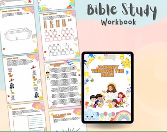 Kids Bible Study Printable Christian Printable for Kids Prayer ...
