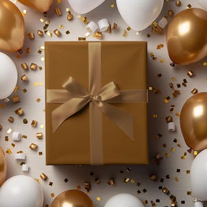 Chocoladebruine inpakpapierrol, matte of glanzende afwerking, perfect voor kerstmis, feestdagen en verjaardagen, elegant, verfijnd cadeau