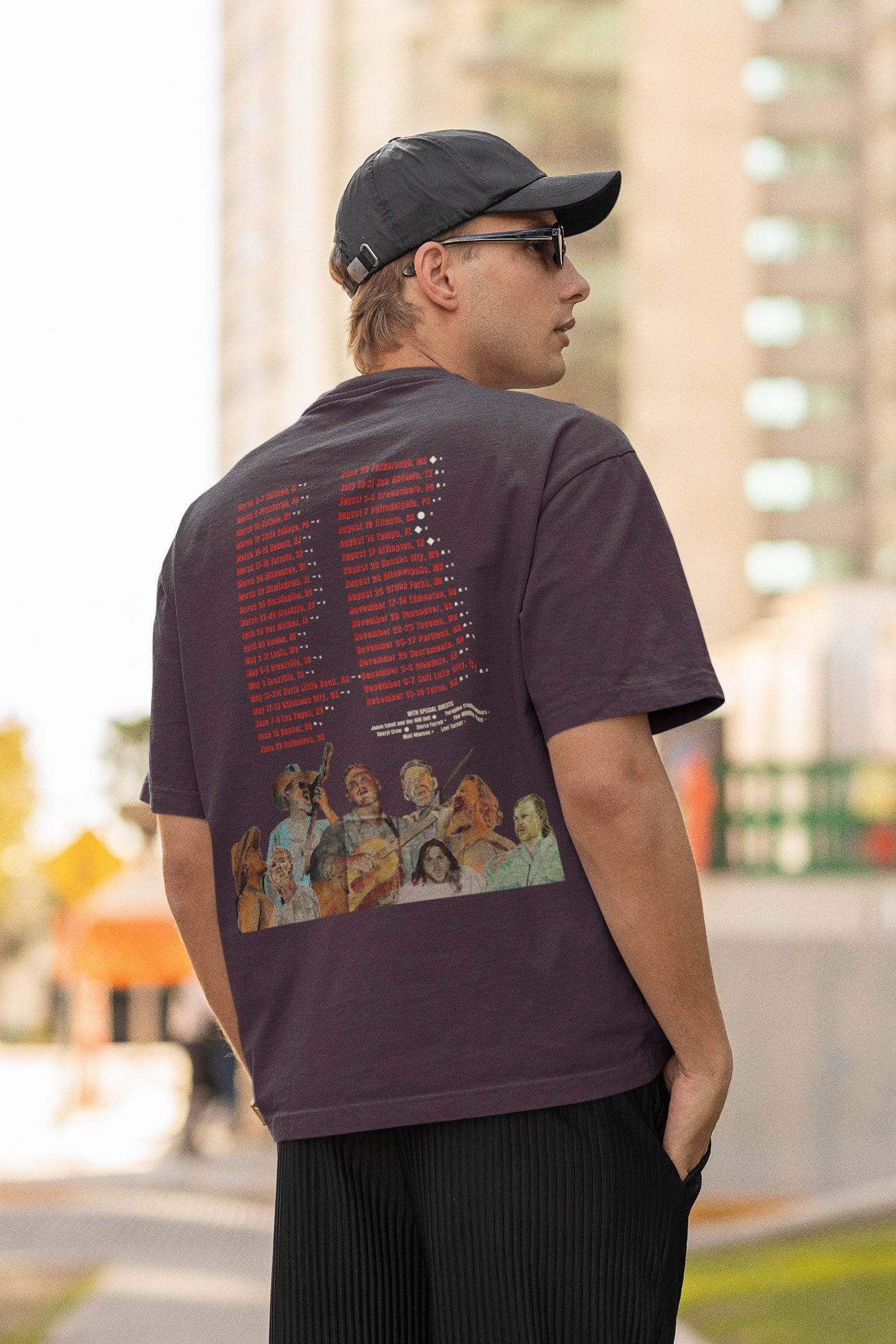 Zach Brown Band The Quittin' Time Tour 2024 Retro T Shirt sold by Zana