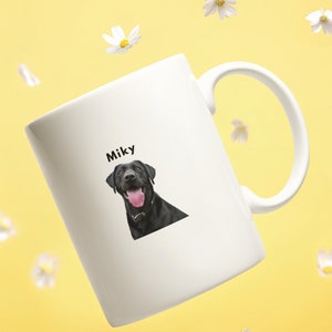 Personalised pet mug,dog coffee mug,dog mom,custom pet gift ,mothers day gift,dog dad gift image 6