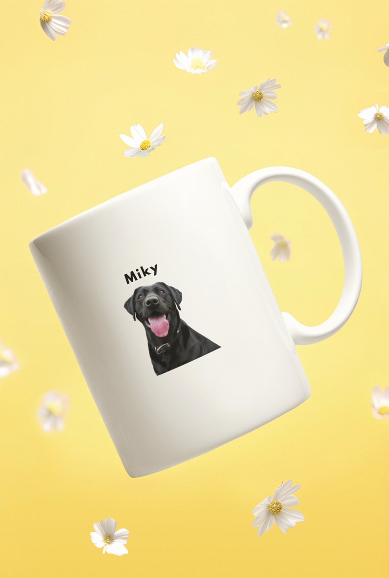 Personalised pet mug,dog coffee mug,dog mom,custom pet gift ,mothers day gift,dog dad gift image 6