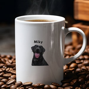 Personalised pet mug,dog coffee mug,dog mom,custom pet gift ,mothers day gift,dog dad gift image 8