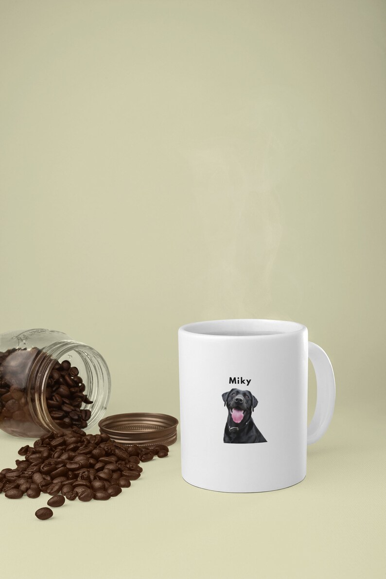 Personalised pet mug,dog coffee mug,dog mom,custom pet gift ,mothers day gift,dog dad gift image 10