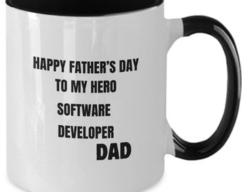Software Programmierer Papa Tasse: Vatertags Tech Geschenk