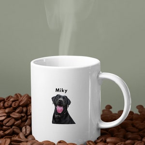 Personalised pet mug,dog coffee mug,dog mom,custom pet gift ,mothers day gift,dog dad gift image 7