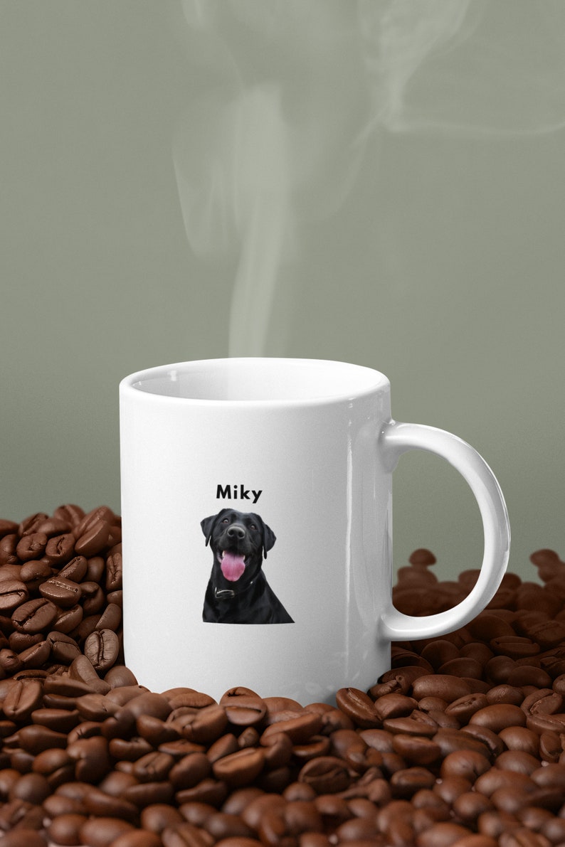 Personalised pet mug,dog coffee mug,dog mom,custom pet gift ,mothers day gift,dog dad gift image 7