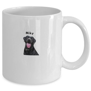 Personalised pet mug,dog coffee mug,dog mom,custom pet gift ,mothers day gift,dog dad gift image 1