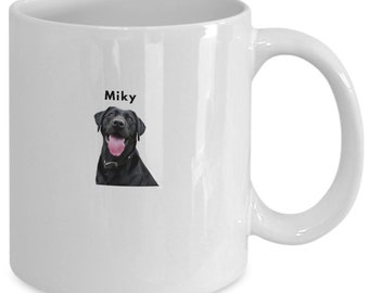 Tazza per animali domestici personalizzata, tazza da caffè per cani, mamma cane, regalo personalizzato per animali domestici, regalo per la festa della mamma, regalo per papà cane
