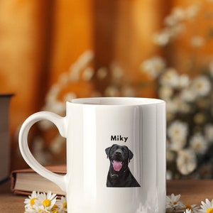 Personalised pet mug,dog coffee mug,dog mom,custom pet gift ,mothers day gift,dog dad gift image 5