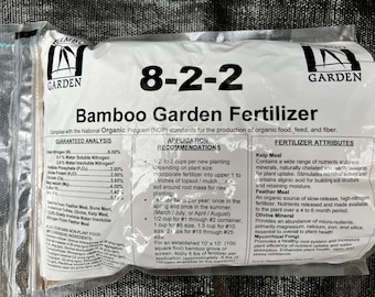 Bamboo Garden Custom Blend Organic Fertilizer