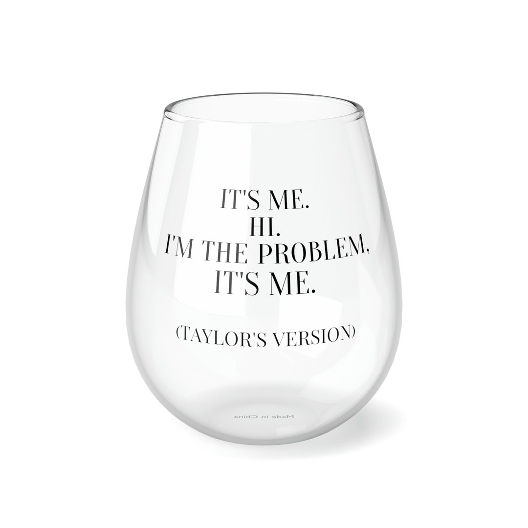 Taylor Swift Wine Glass Swiftie Merch Swiftie Wine Glass Etsy