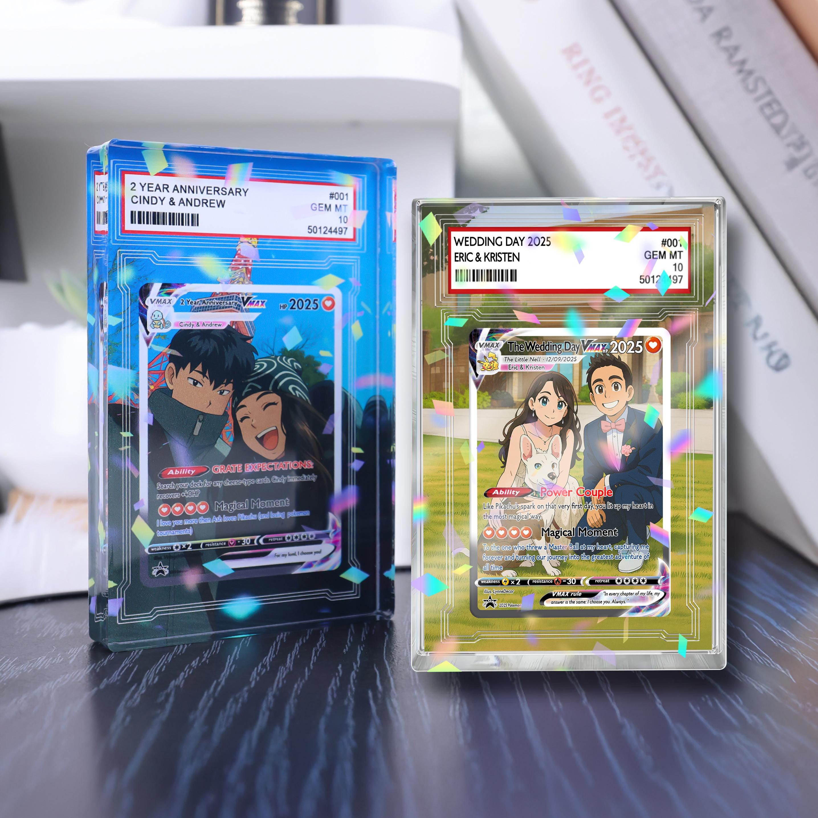 Custom Pokemone Card for Boyfriend - Etsy