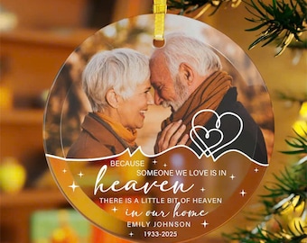 Adorno conmemorativo personalizado con foto, regalo de recuerdo