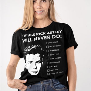  Rick Roll Definition T-Shirt - Funny Internet Meme Shirt  T-Shirt : Clothing, Shoes & Jewelry