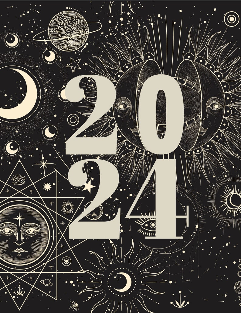 2024 Witchy Planner Etsy