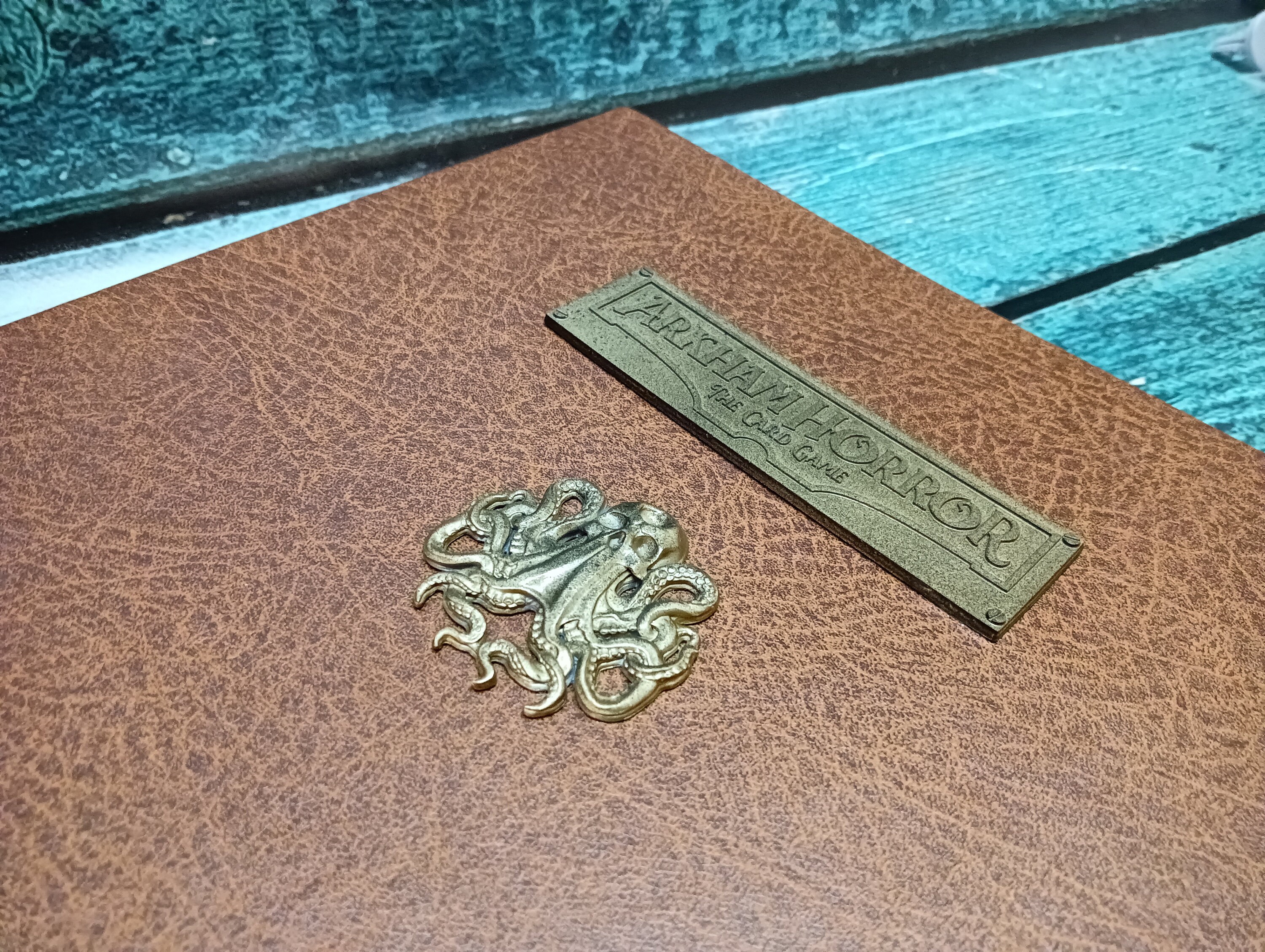 Arkham Horror LCG Leather Binder for 468 Cards Etsy