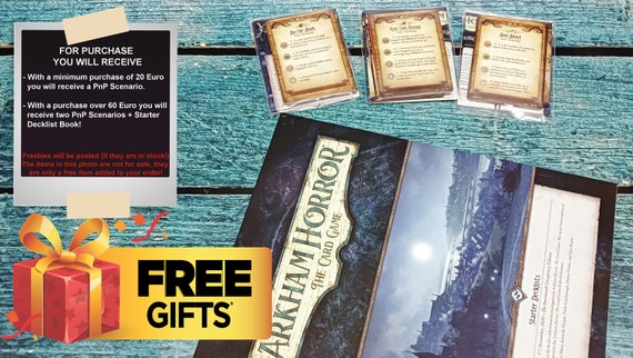 Arkham Horror LCG Act Agenda and Scenario Set - Etsy