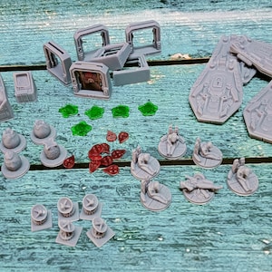 Custom Nemesis Board Game Terrain Pack