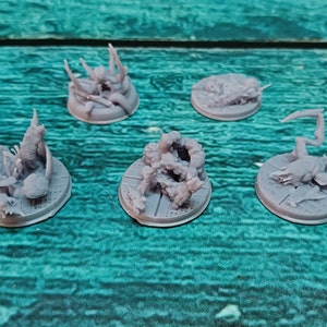 Paquete de carcasas del juego de mesa Nemesis