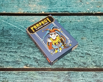 Cartas de póquer clásicas azules