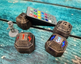LED Power Tokens Nemesis Lockdown