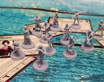 Resident Evil 2 Board Game Custom Characters