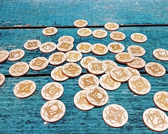 Chaos Tokens - Arkham Horror LCG Plywood
