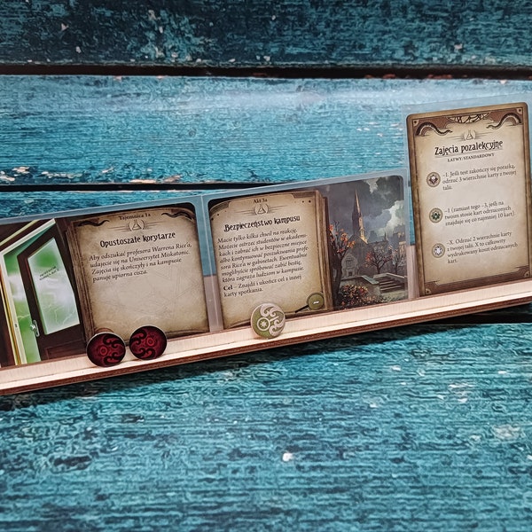 Arkham Horror LKG Akt Agenda und Szenario Set