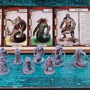 Figurines miniatures Talisman 4e jeu PERSONNAGES PERSONNALISÉS