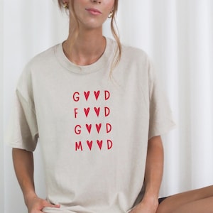 Gutes Essen Gute Stimmung Tshirt, Food-Liebhaber-Geschenk, Geschenke für Feinschmecker, Foodie-T-Shirt, Foodie-Geschenk, Food-Liebhaber-Shirt, lustige Food-T-Shirts.